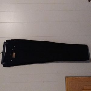 Vintage Mens Wrangler Black Denim Jeans with Leather Pocket Tag